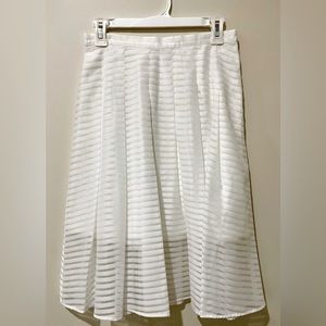 White Midi Anthropologie Shirt